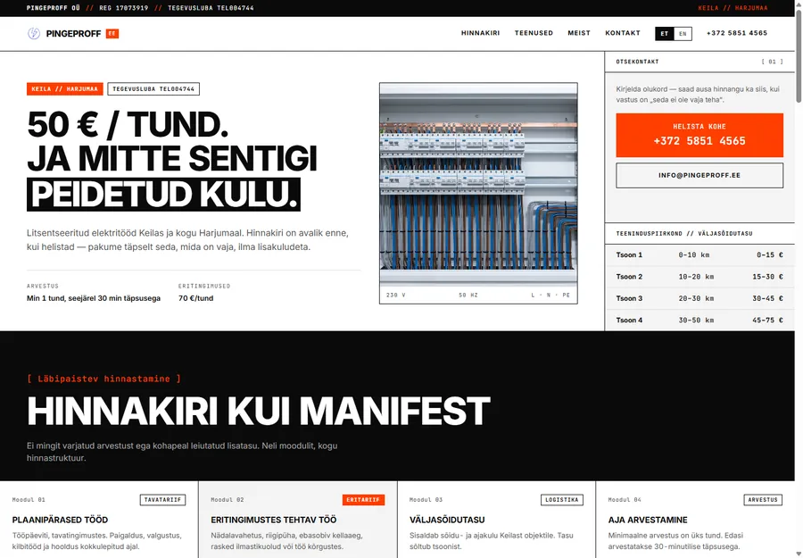 GRID kontseptsiooni avaleht